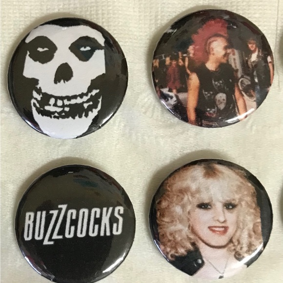 Vintage Punk Rock Pins - Picture 6 of 15